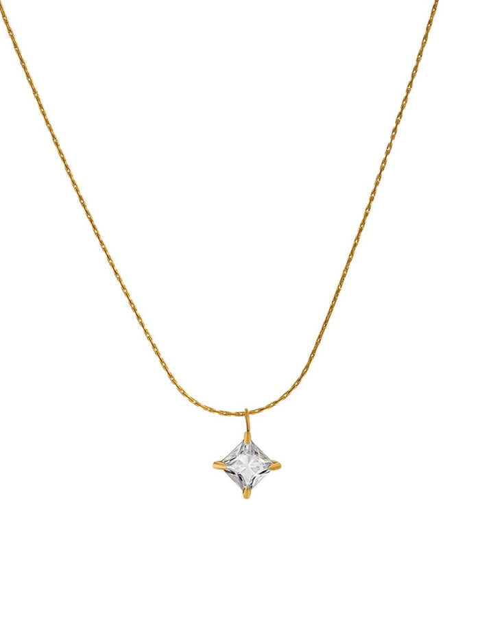 Geometric Pendant Necklace