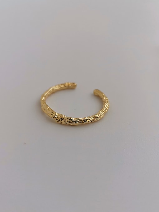 CRINKLED GOLDEN RING