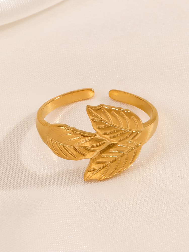 Leaf Band Ring