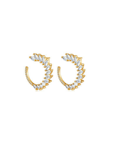 Leaf Cluster Earrings
