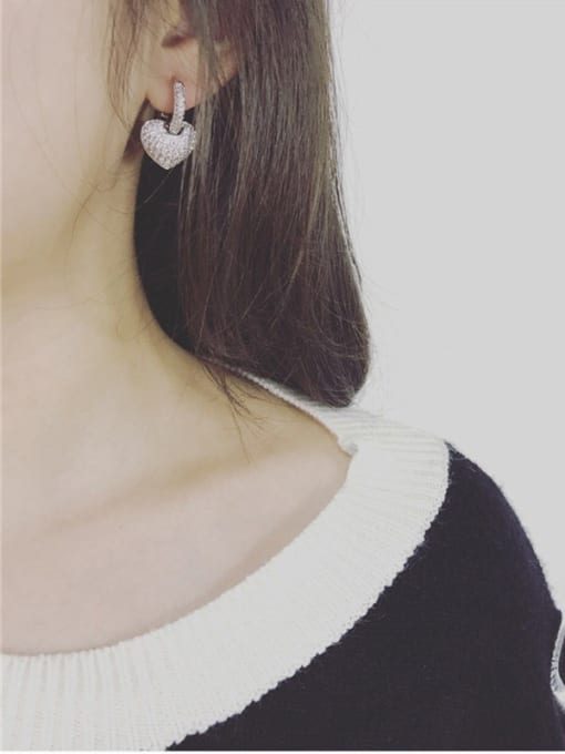 GLAMAROUS HEART PLATINUM SET