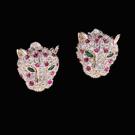 LEOPARD EARRINGS