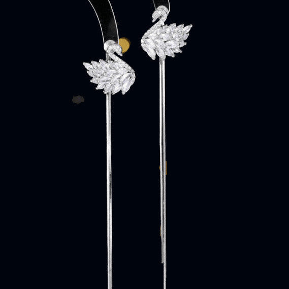 SWAN EARRINGS