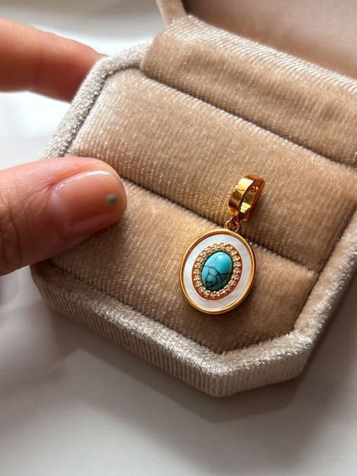 Shell Oval Pendant