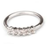 SOPHISTICATED BRASS NOSE RING 5 STONES