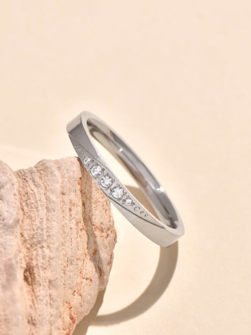 STAINLESS STEEL SIMPLE BAND RING