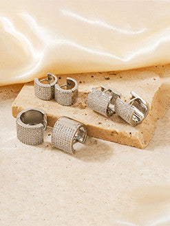 Hip Hop Cluster Earrings