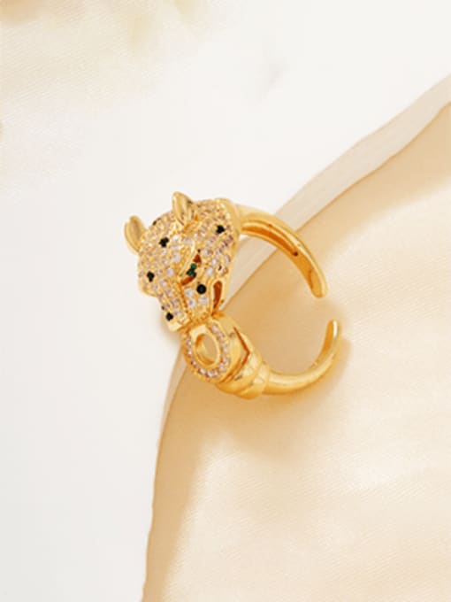 Leopard Band Ring