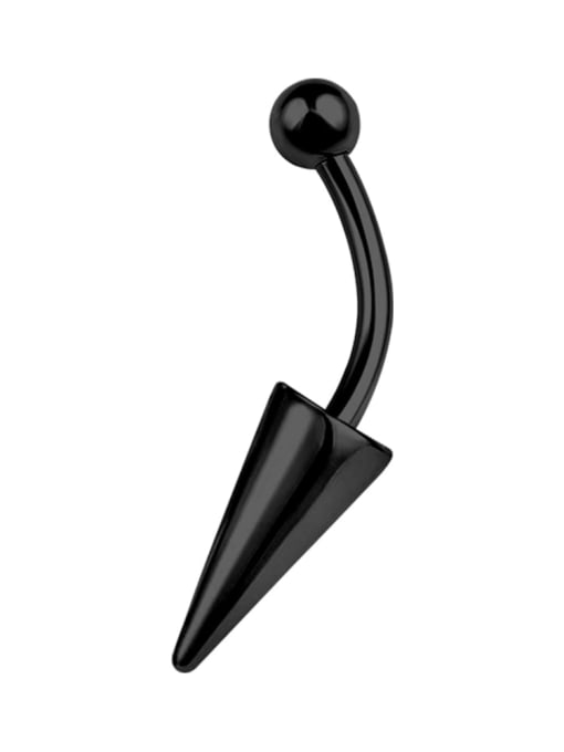 Black Single Earring