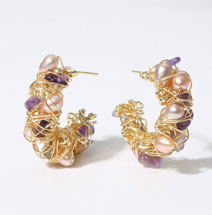 FRESHWATER PEARL EARRINGS