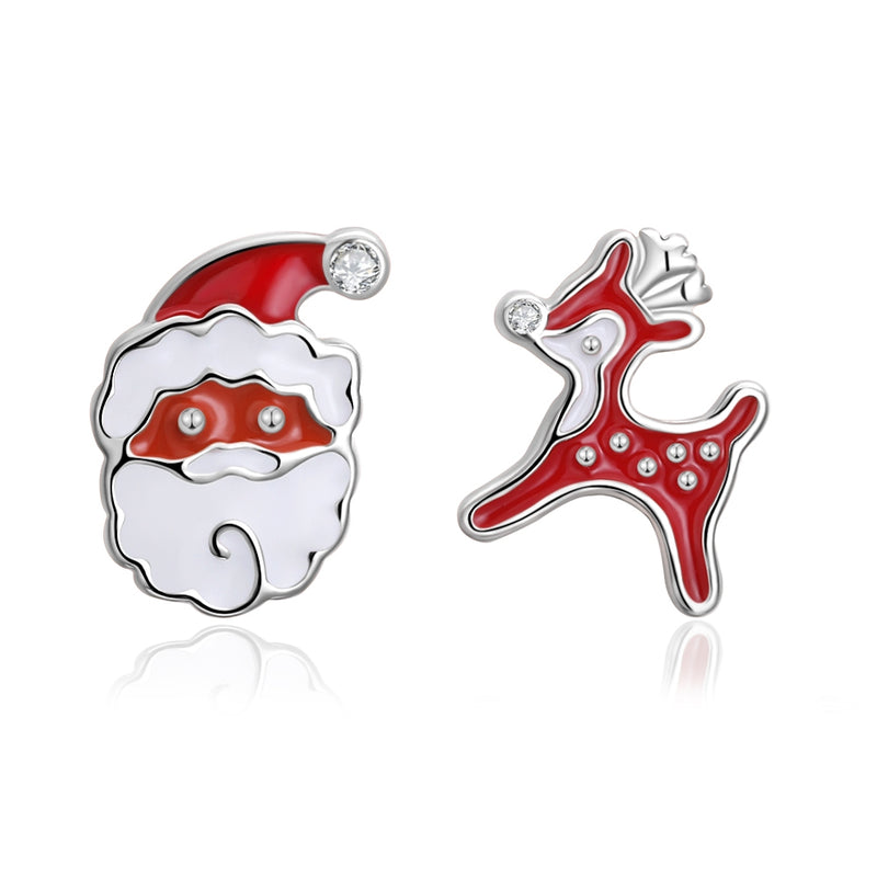 CERCEI SANTA AND RUDOLF - SILVER