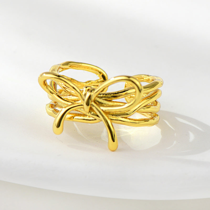 Ribbon Golden Ring
