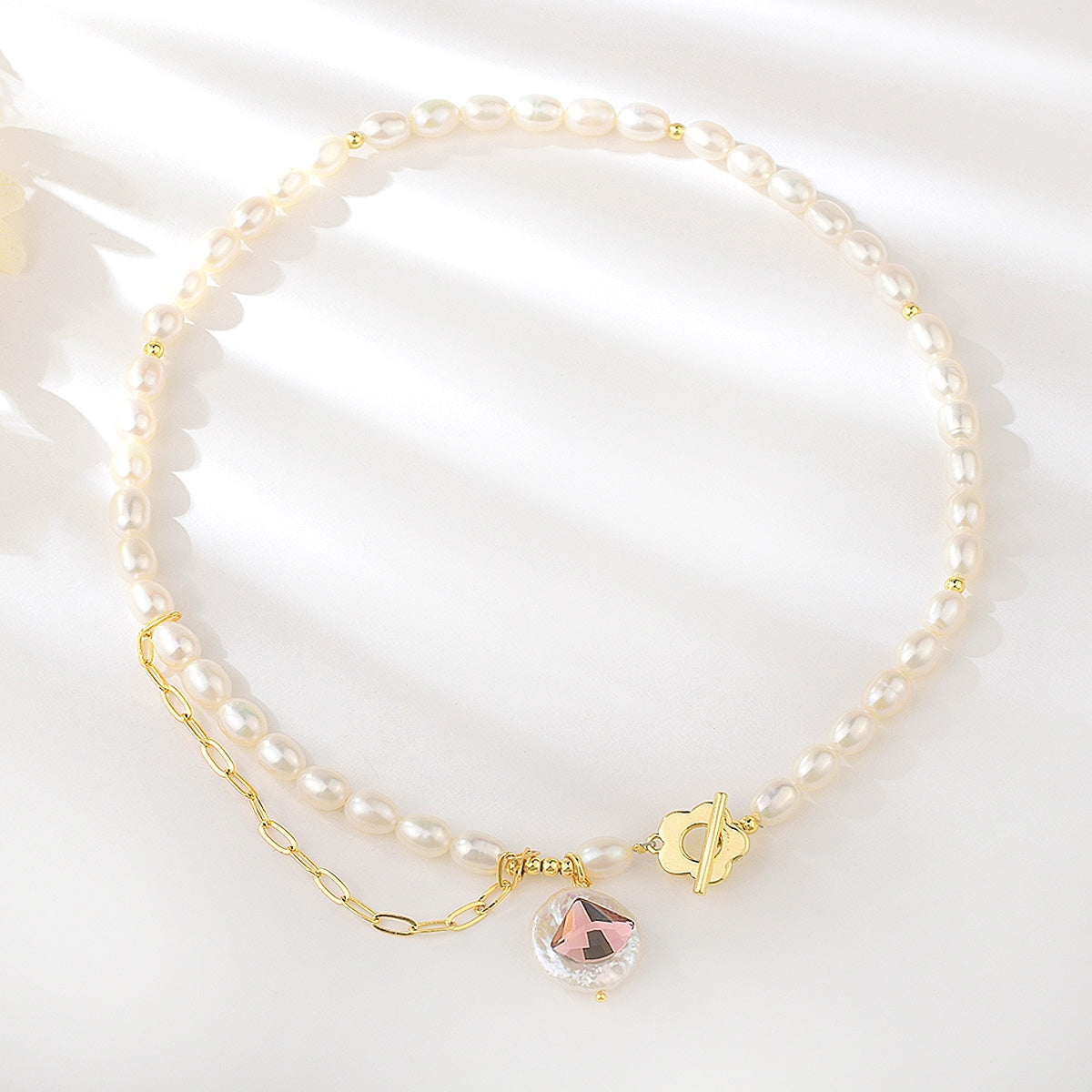Refined Fresh Water Pearl Necklace