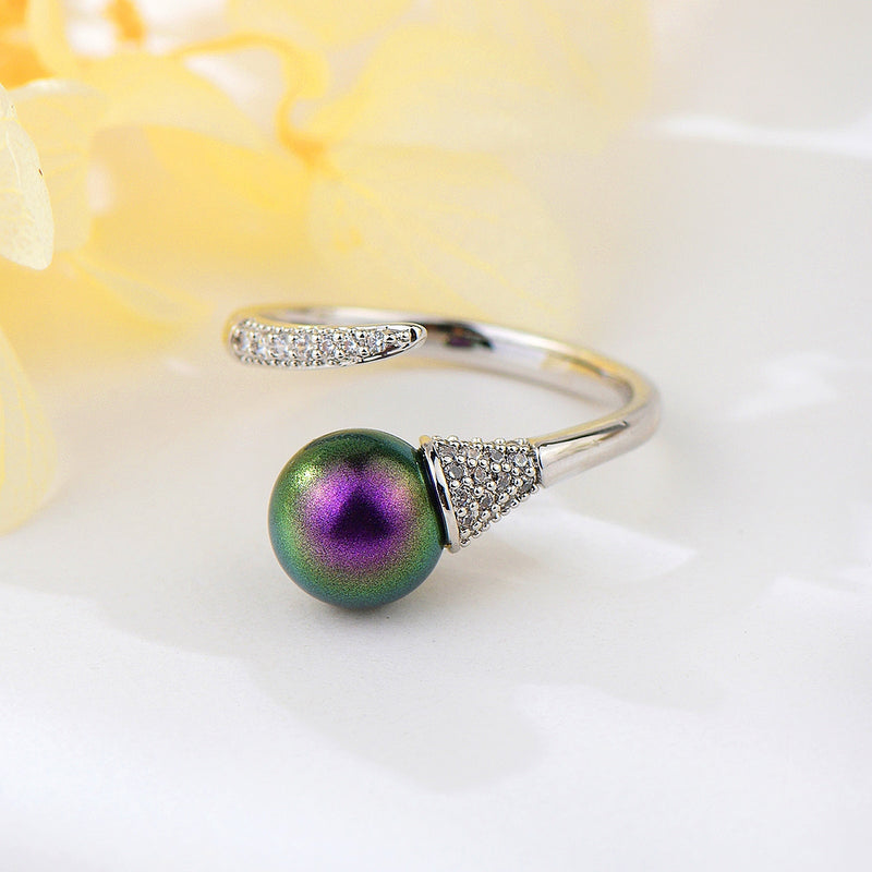 Mystique Shell Pearl Ring