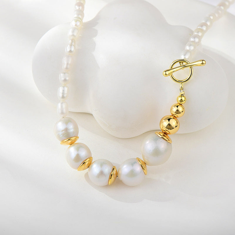 Simple Fresh Water Pearl Necklace