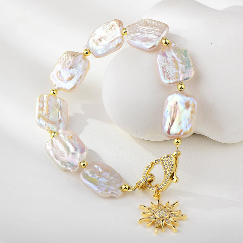 Sunny Fresh Water Pearl Bracelet