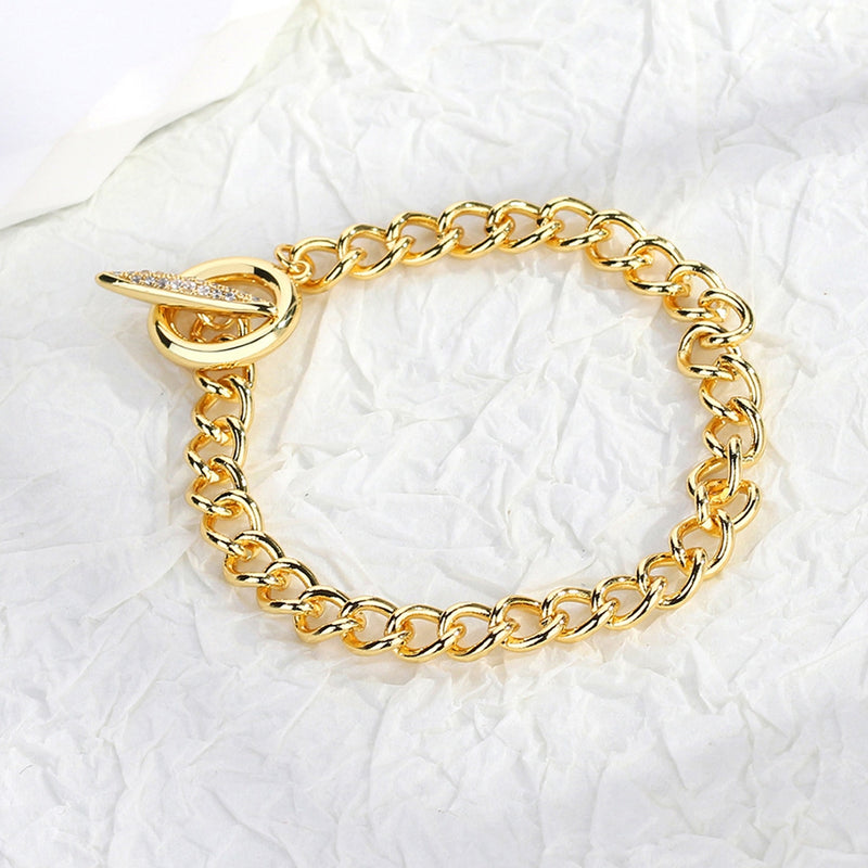 Stylish Golden Bracelet