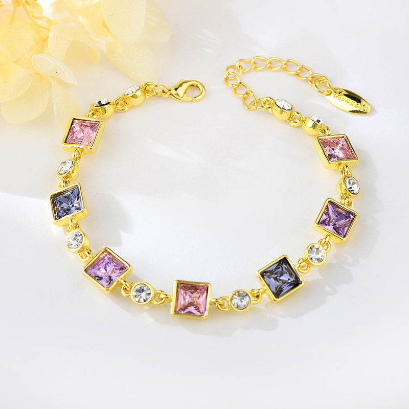 Glamorous Artificial Crystal Bracelet