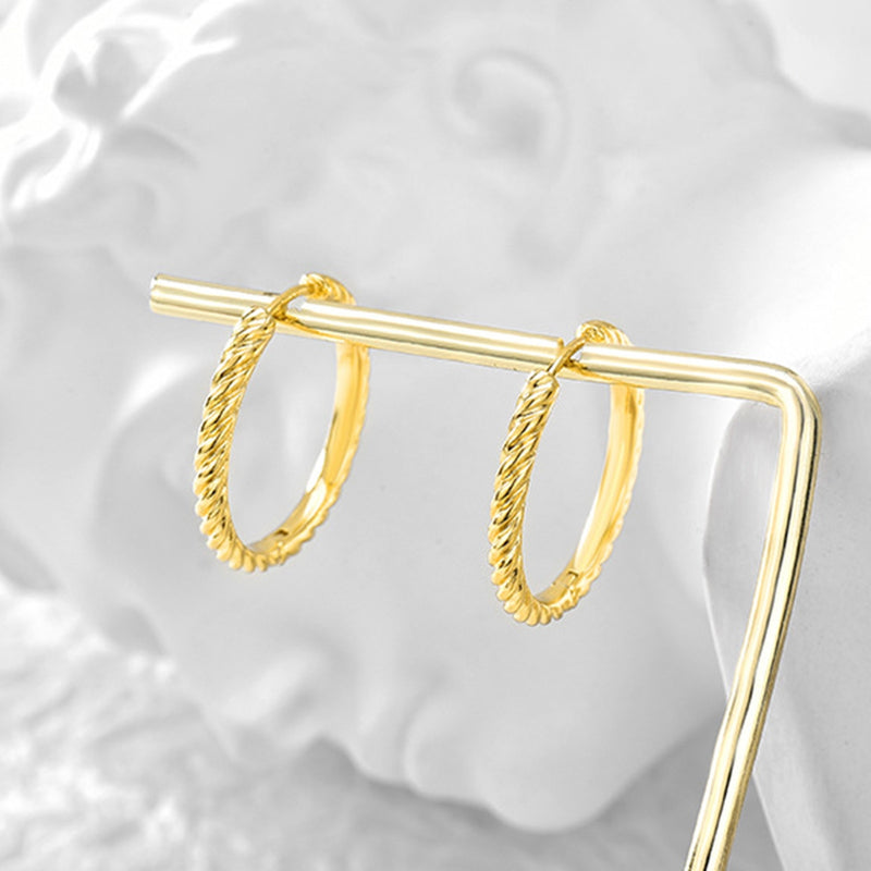 Golden Fashionable Earrings