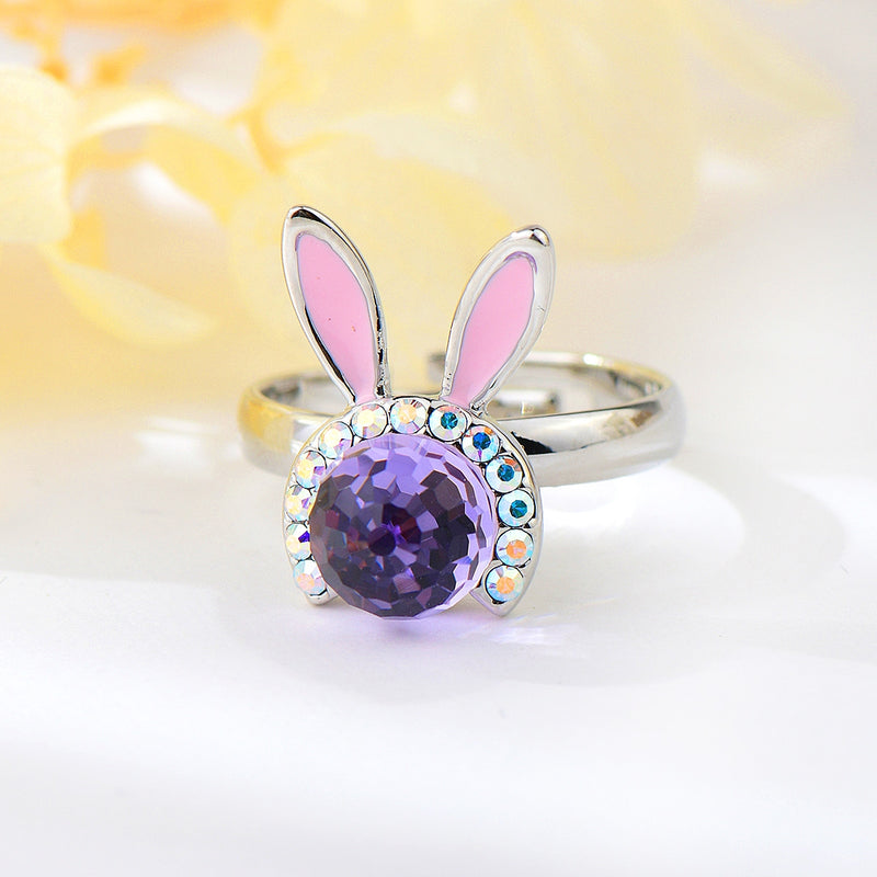 Bunny Purple Ring