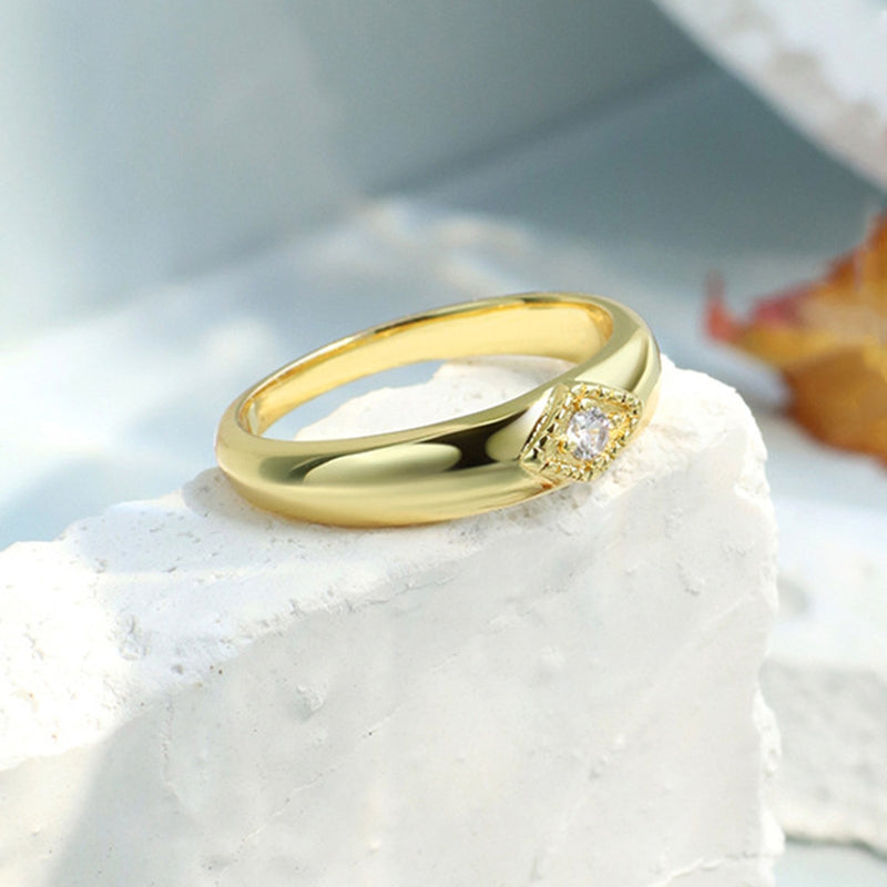 Graceful Gold Plated Ring