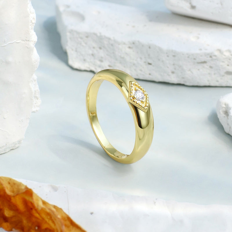 Graceful Gold Plated Ring