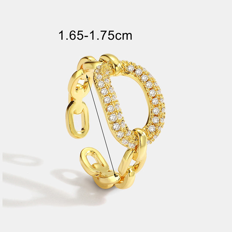 Exquisite Gold Plated Ring