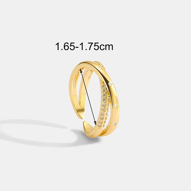 Lavish Small Gold Plated Ring