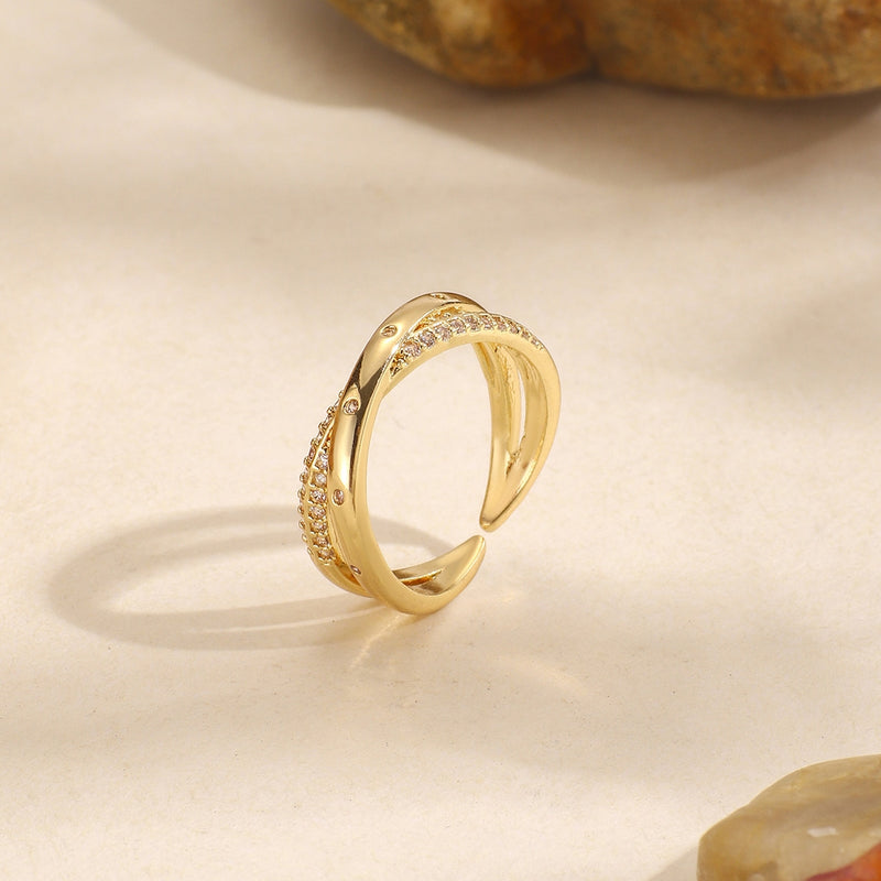 Lavish Small Gold Plated Ring