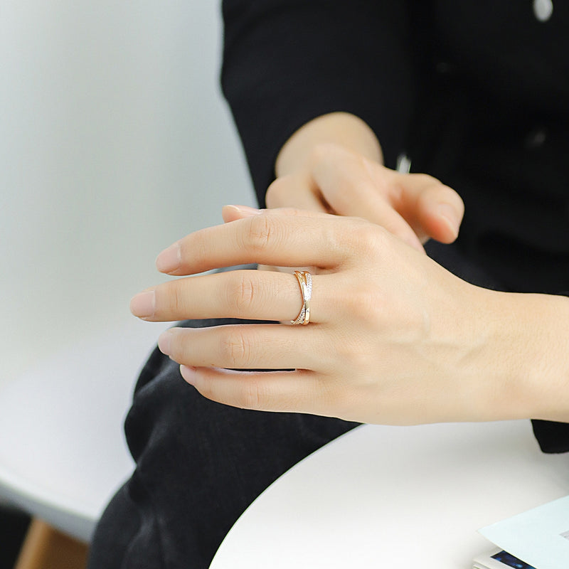Lavish Small Gold Plated Ring