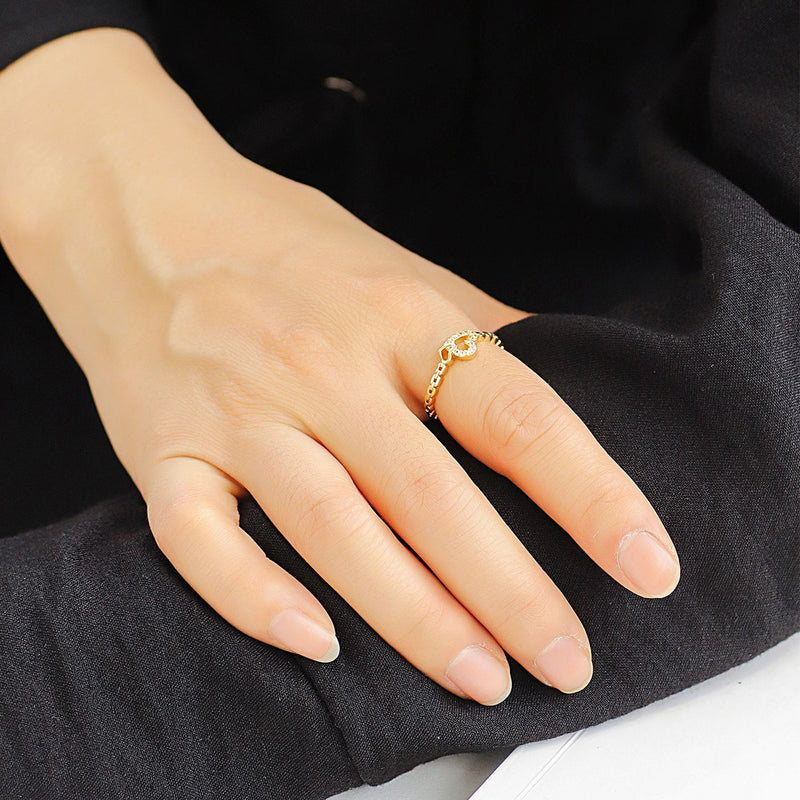 Small Adjustable Ring from Love Collection