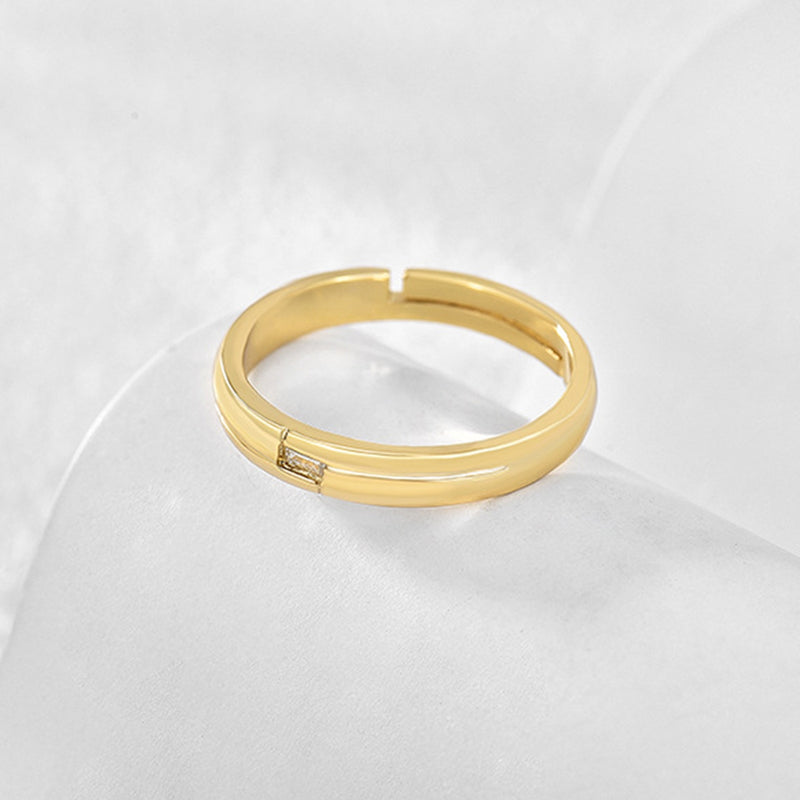 Amazing Gold Plated Adjustable Ring